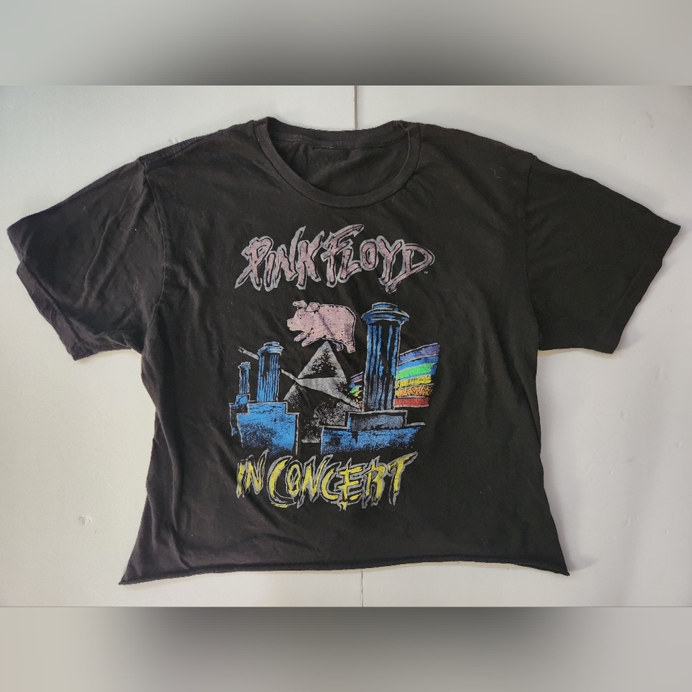 Pink floyd crop top